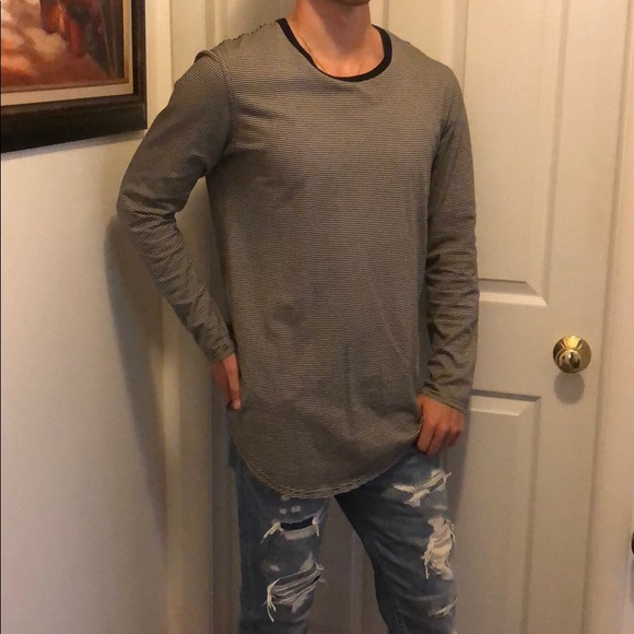 PacSun Other - PacSun Long Sleeve Striped Tee (longer fit)